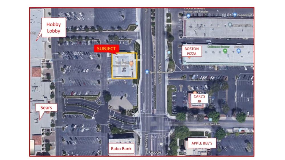 Retail/Restaurant Space: 3301 S Mooney Blvd, Visalia, CA 93277
